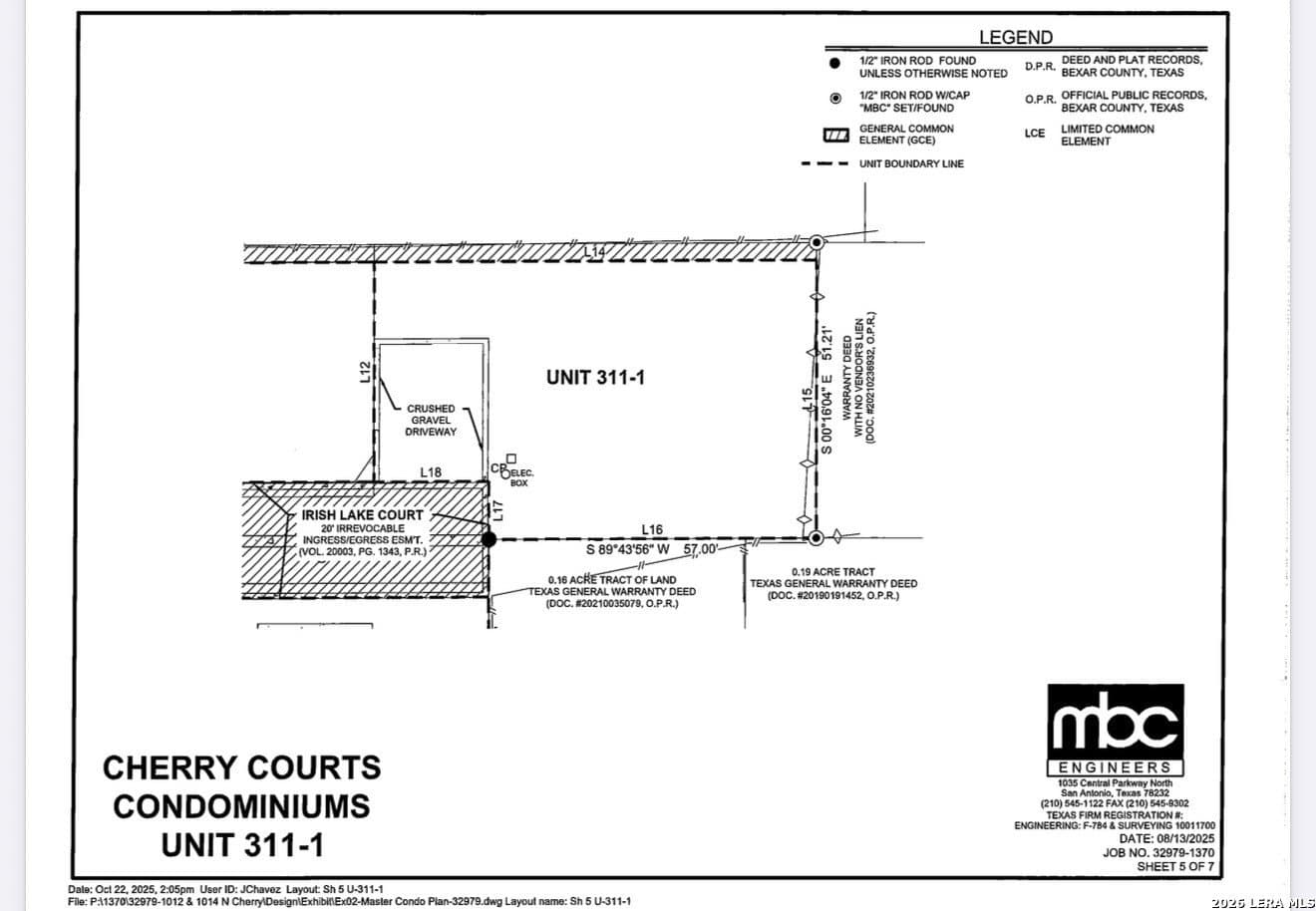 0.05 acres in Bexar County