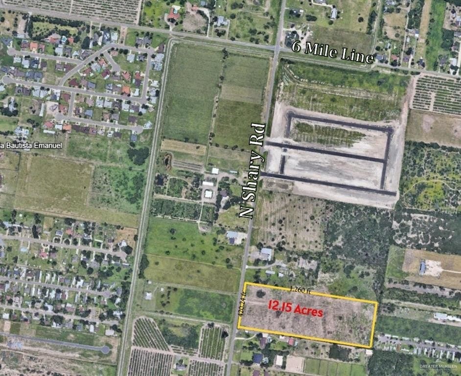 12.15 acres in Hidalgo County