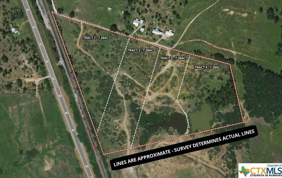 7.28 acres in Milam County