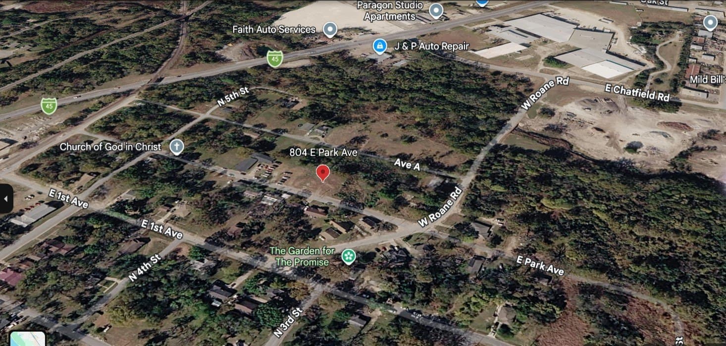 0.3 acres in Navarro County