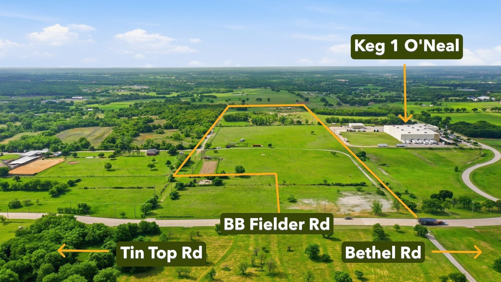 50 acres in Parker County