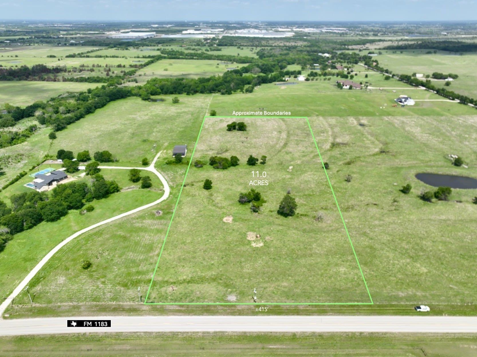 11 acres in Ellis County
