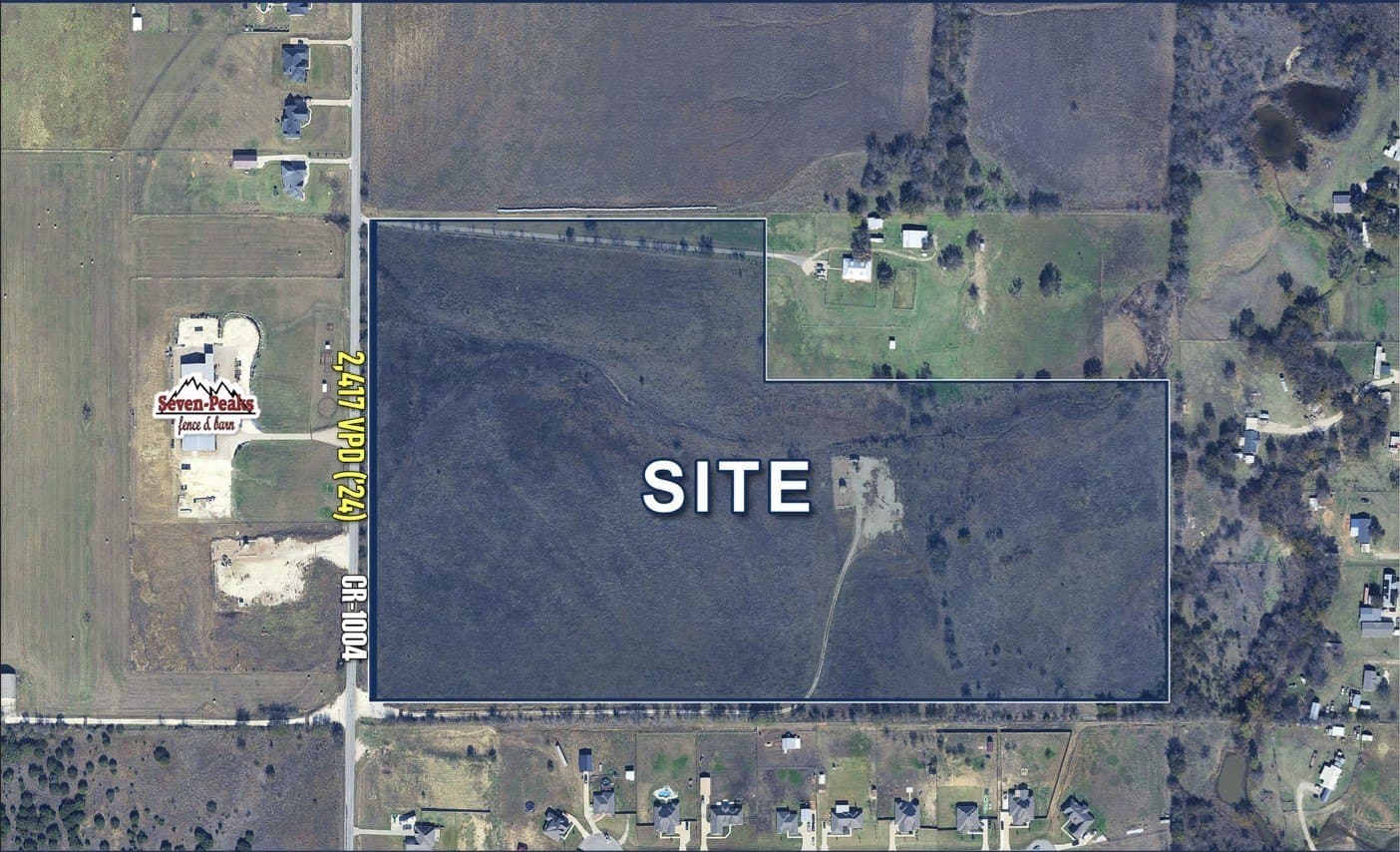 49.73 acres in Johnson County