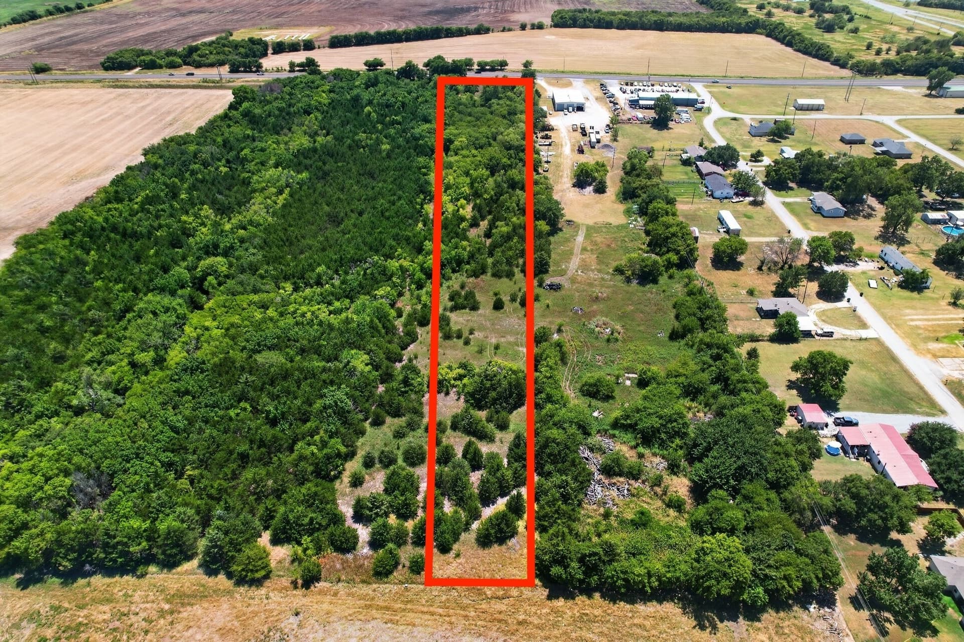5 acres in Grayson County