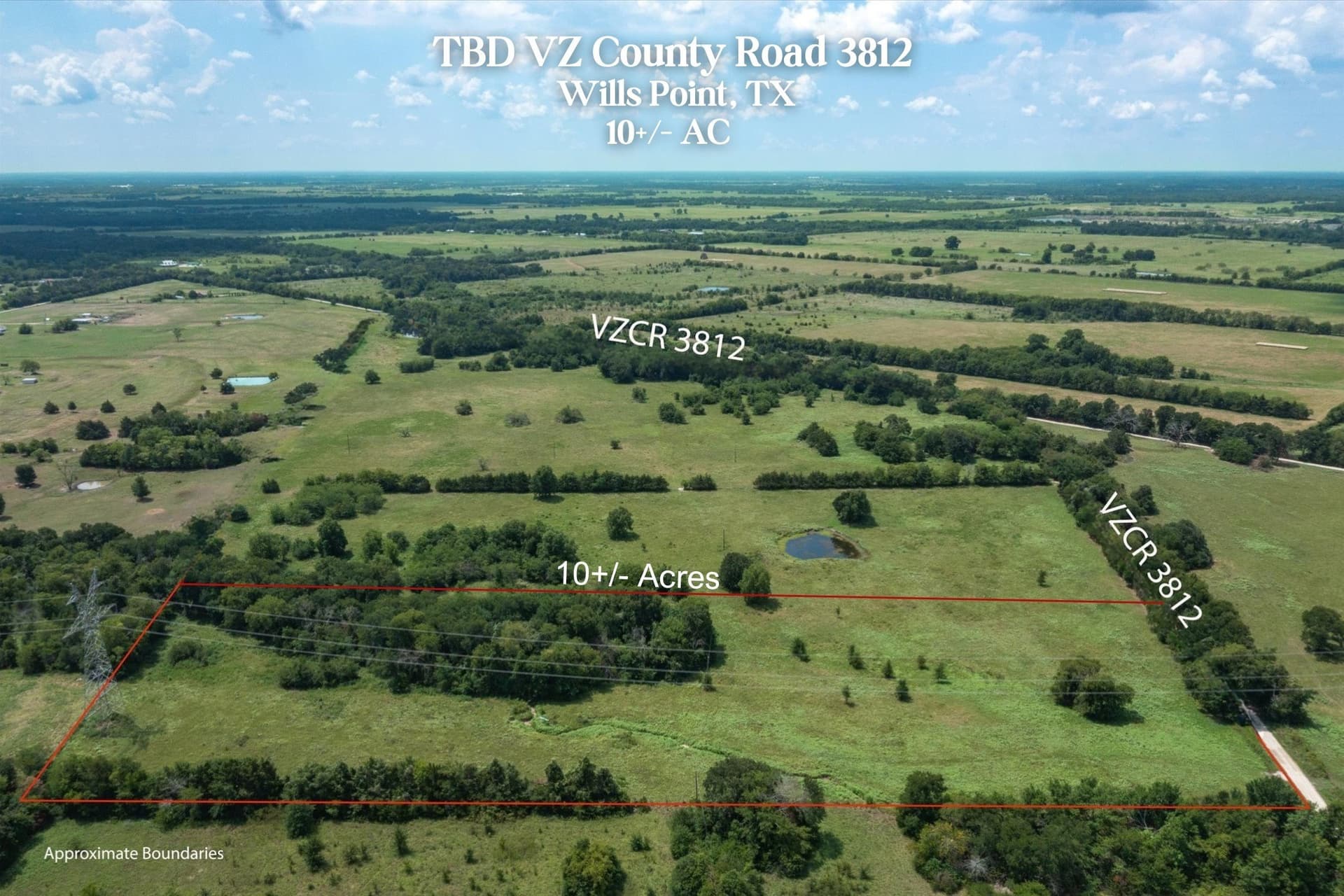 10 acres in Van Zandt County