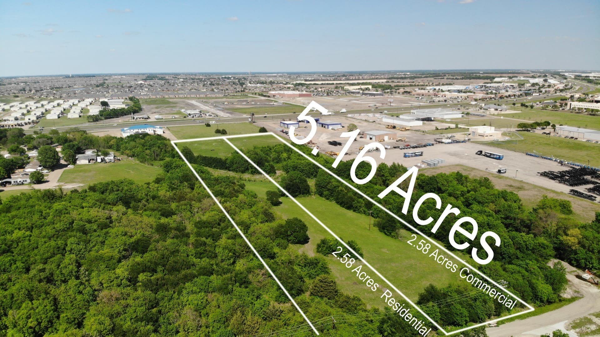 5.16 acres in Kaufman County