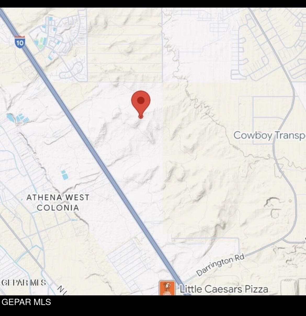 5 acres in El Paso County