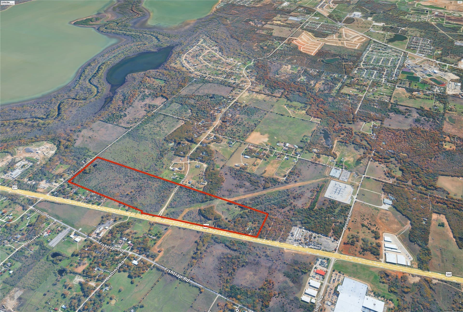 85.5 acres in Denton County
