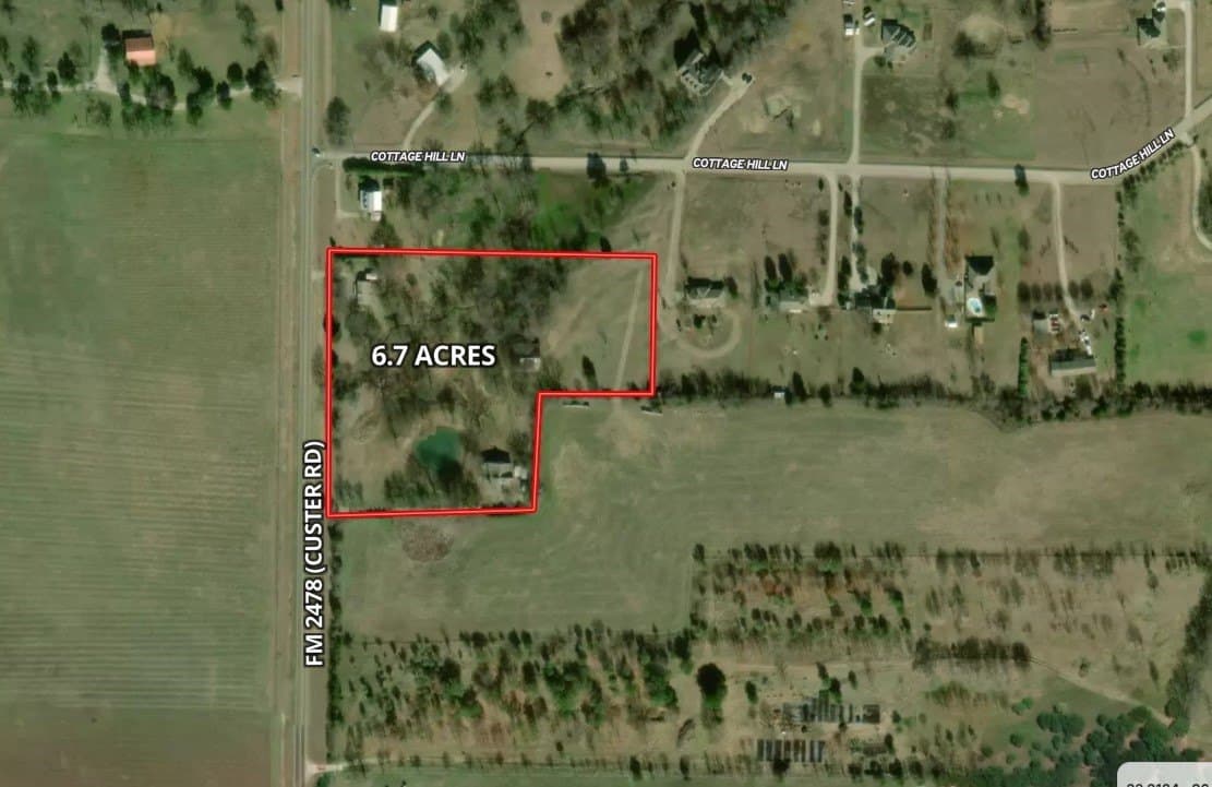 6.74 acres in Collin County