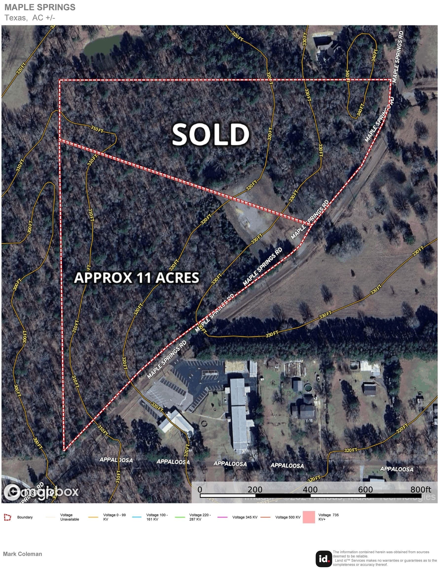 11 acres in Harrison County