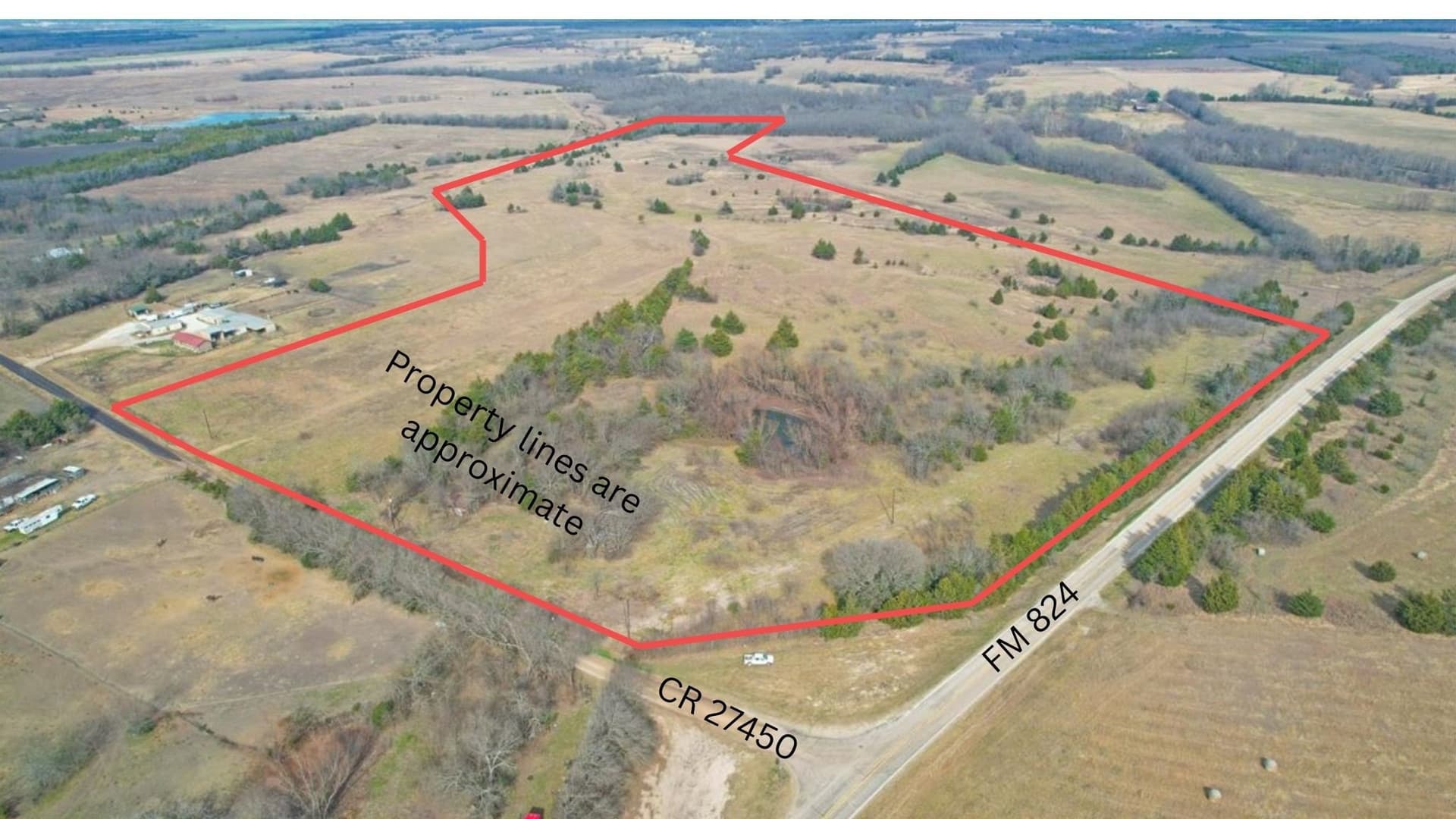 57.5 acres in Lamar County