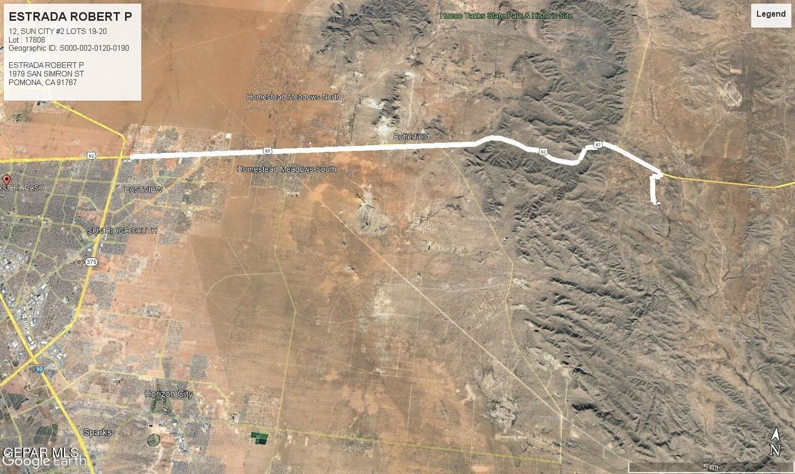 0.33 acres in Hudspeth County