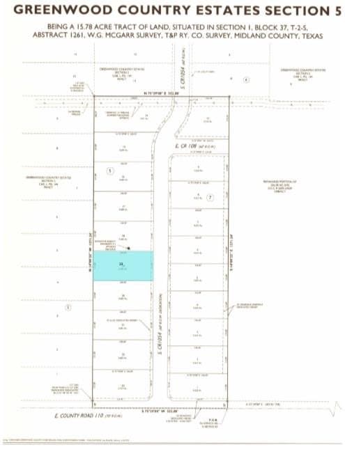 0.68 acres in Midland County