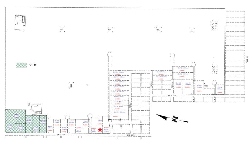 1 acres in Midland County