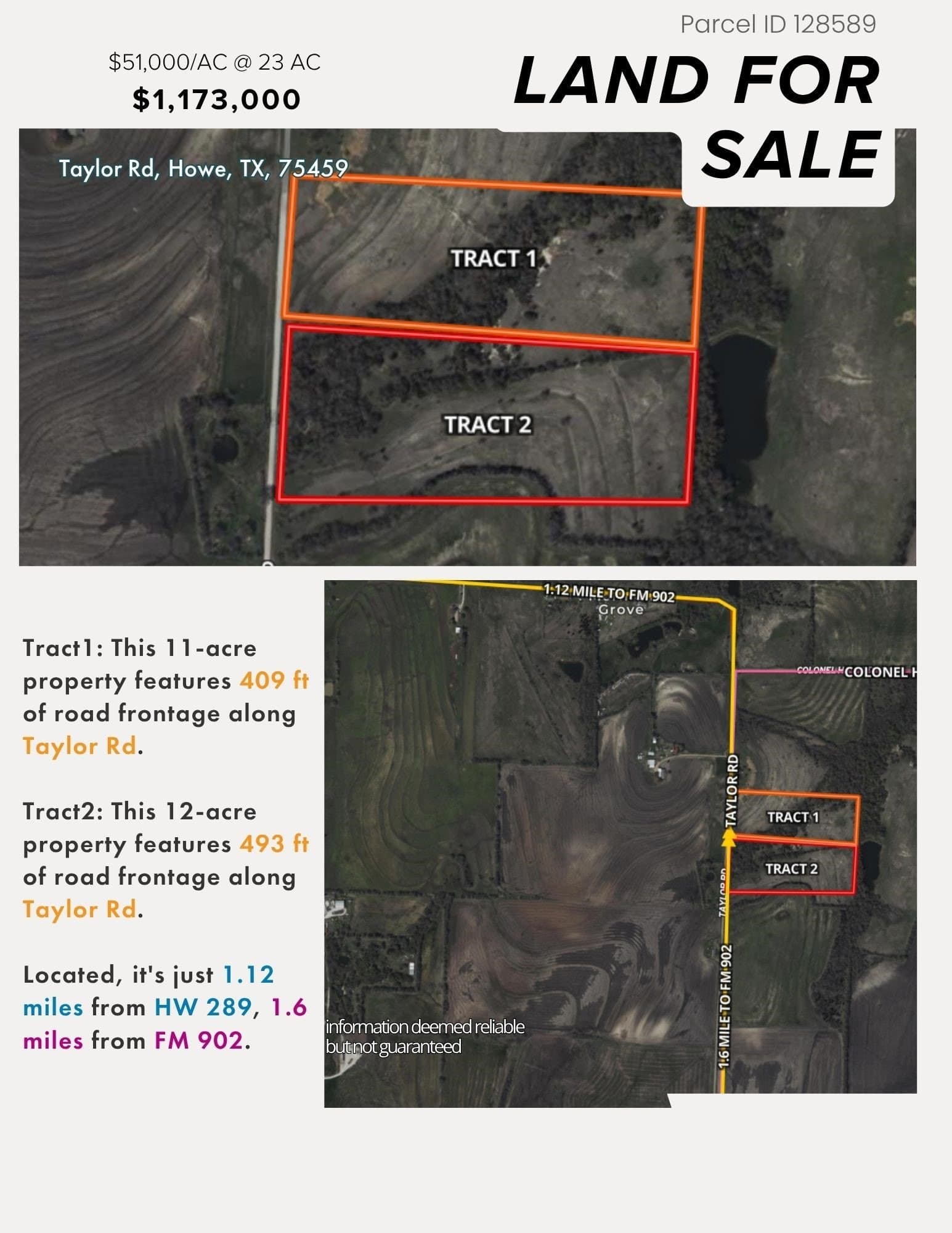 23 acres in Grayson County