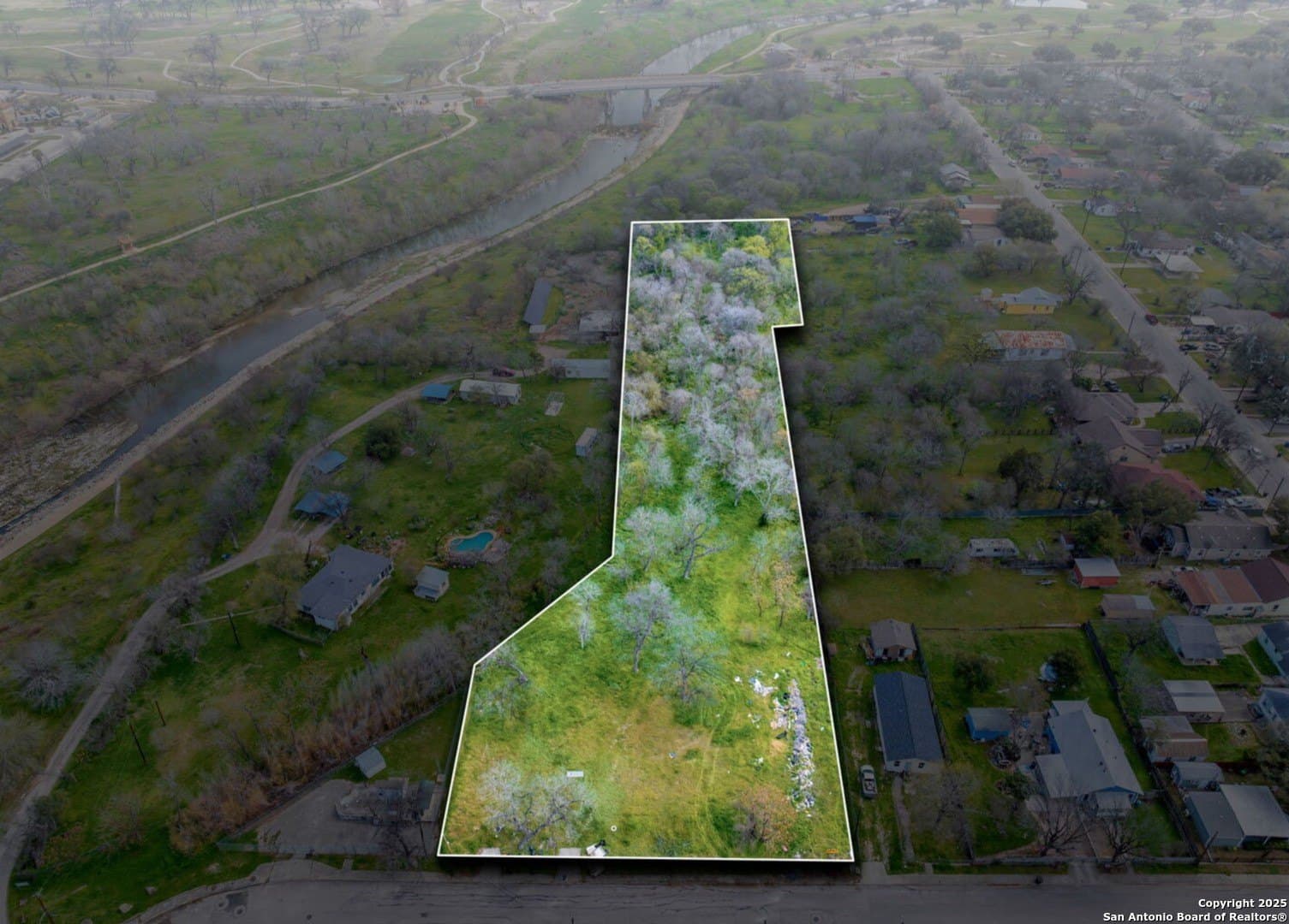 1.74 acres in Bexar County