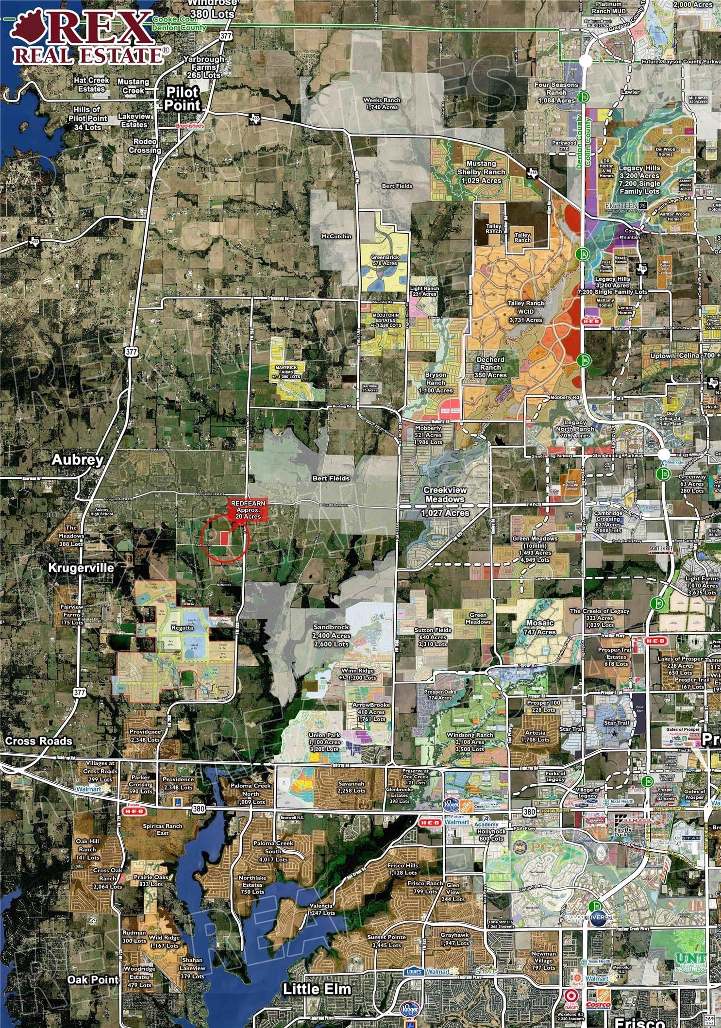 20.63 acres in Denton County