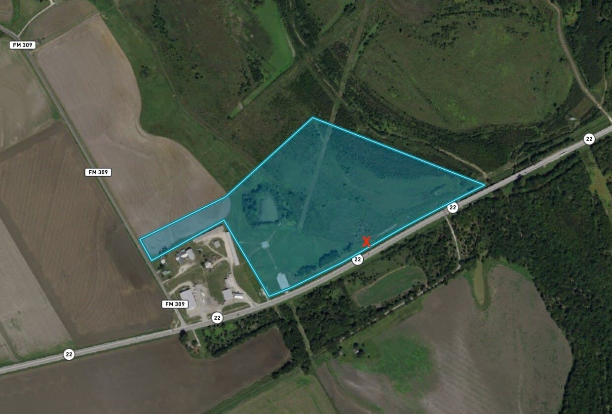43.3 acres in Hill County