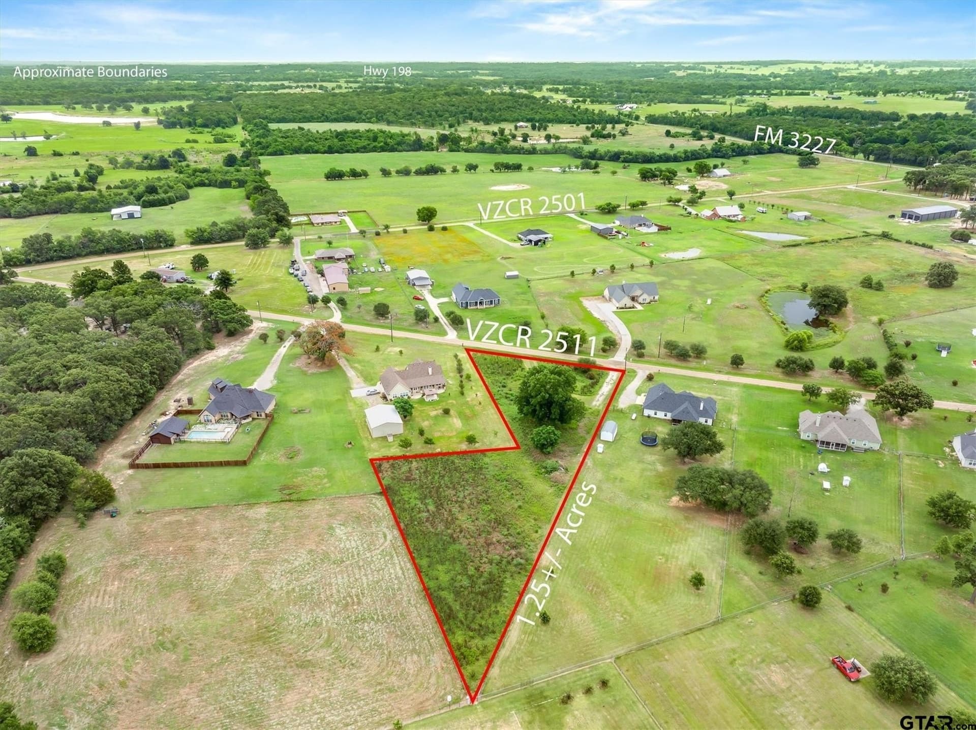 1.25 acres in Van Zandt County