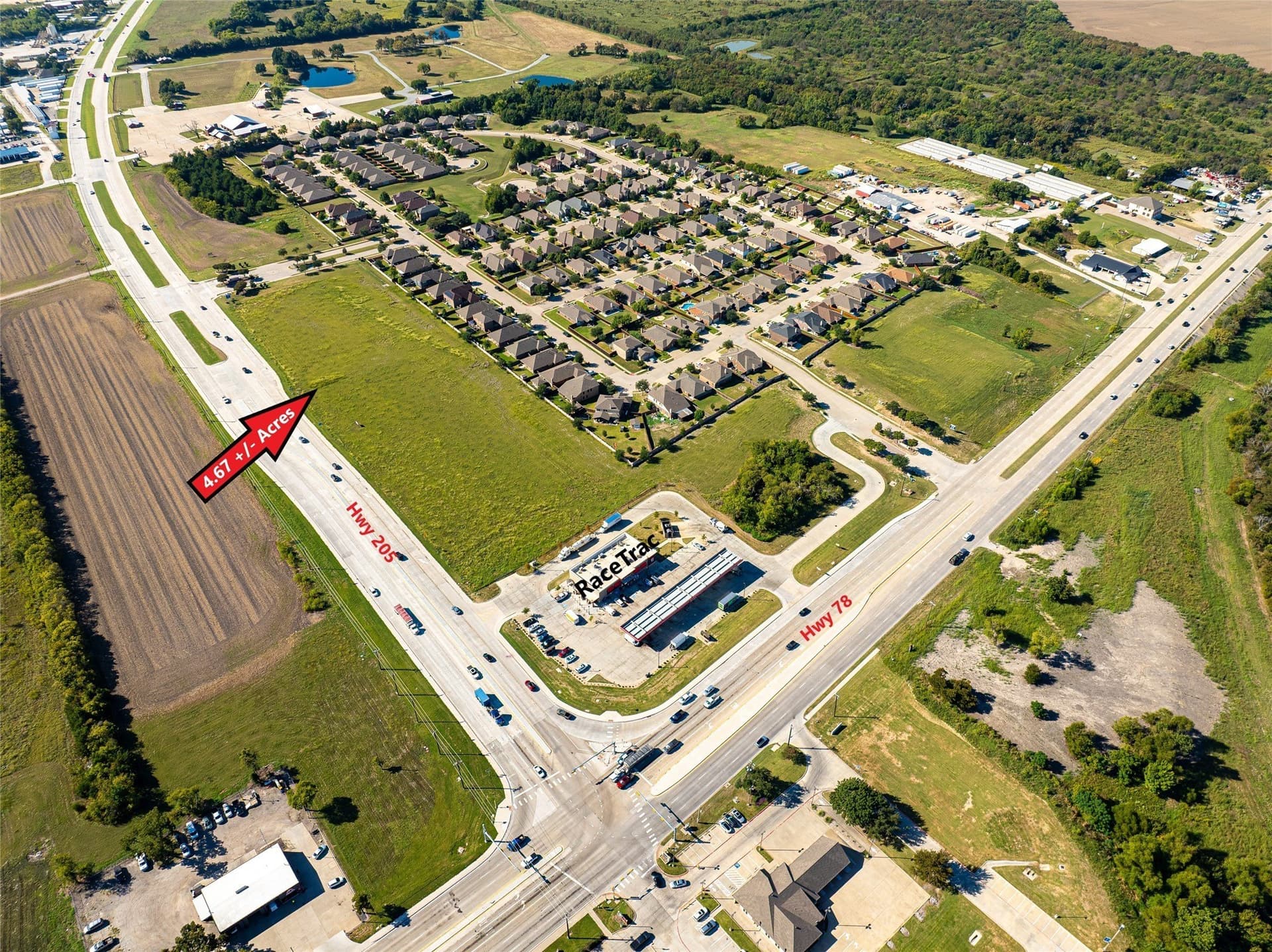 4.67 acres in Collin County