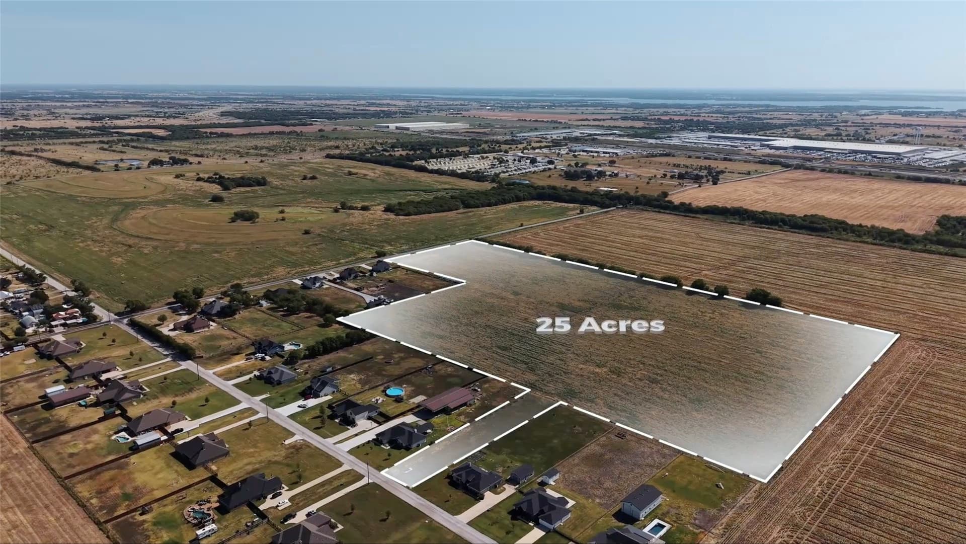 25.6 acres in Denton County