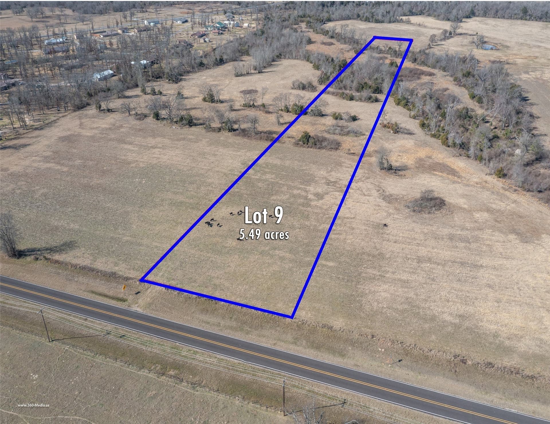 5.49 acres in Rains County