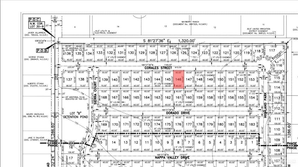 0.14 acres in Hidalgo County