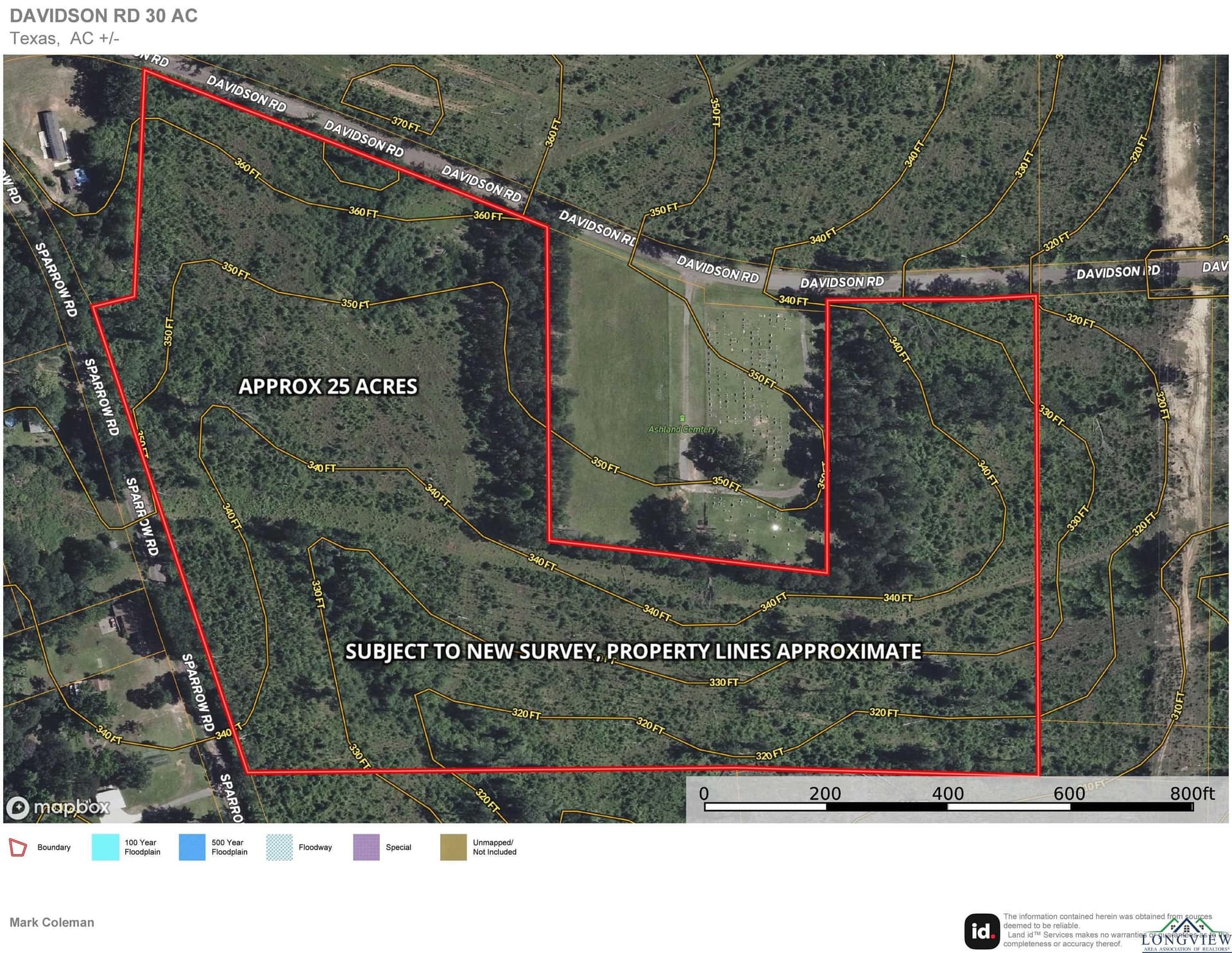 25 acres in Upshur County