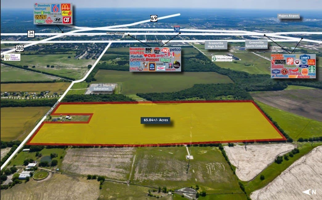 65.04 acres in Hunt County