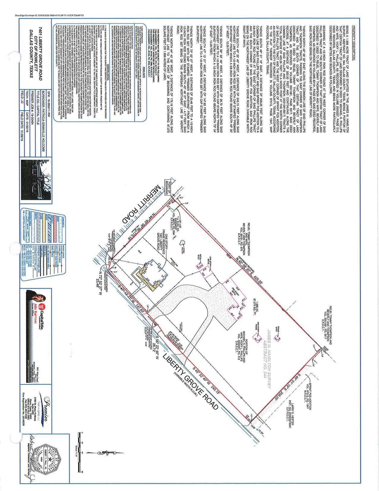 2 acres in Dallas County