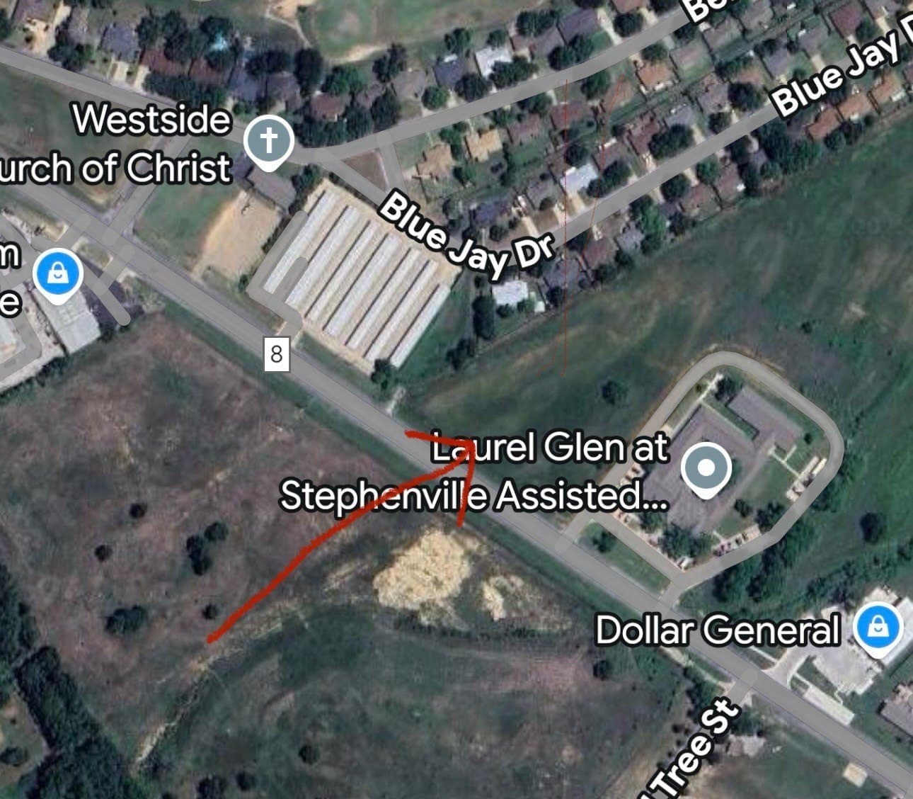2.12 acres in Erath County