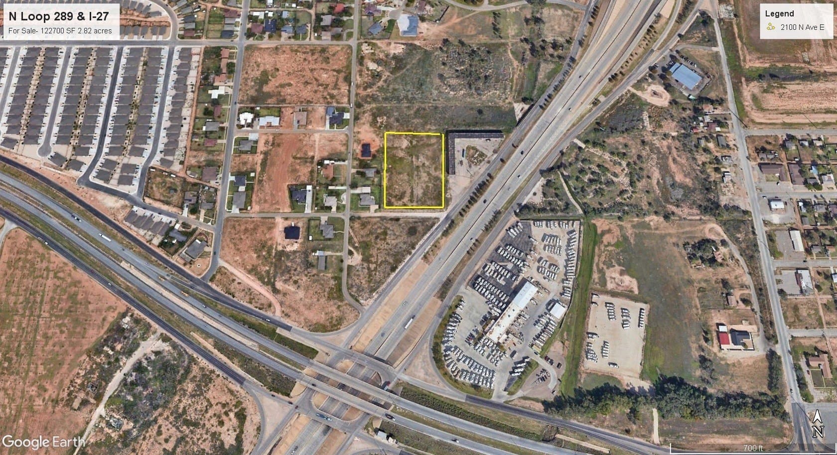 2.34 acres in Lubbock County