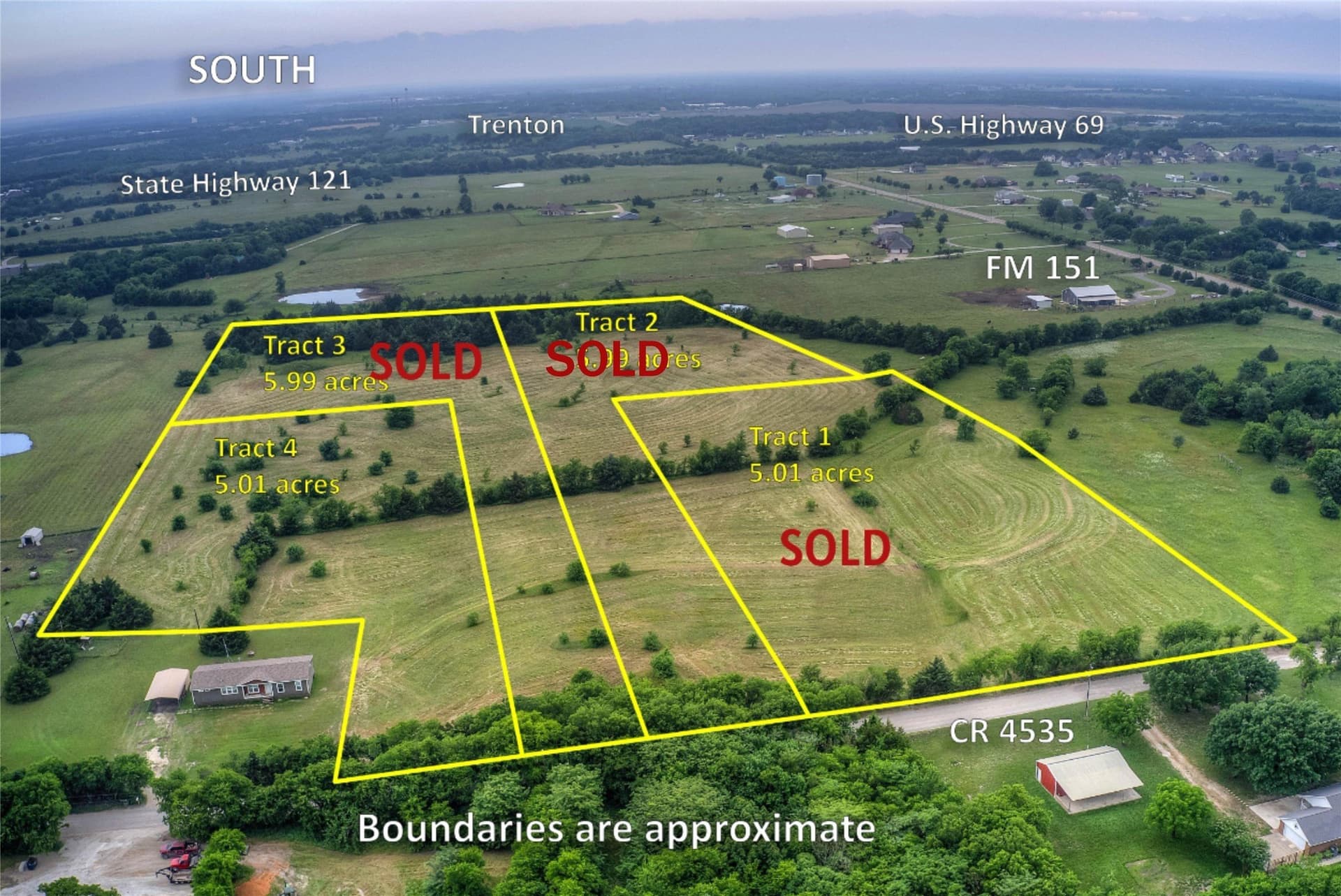 5.01 acres in Fannin County