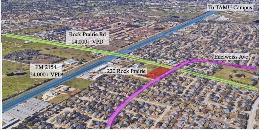 2 acres in Brazos County