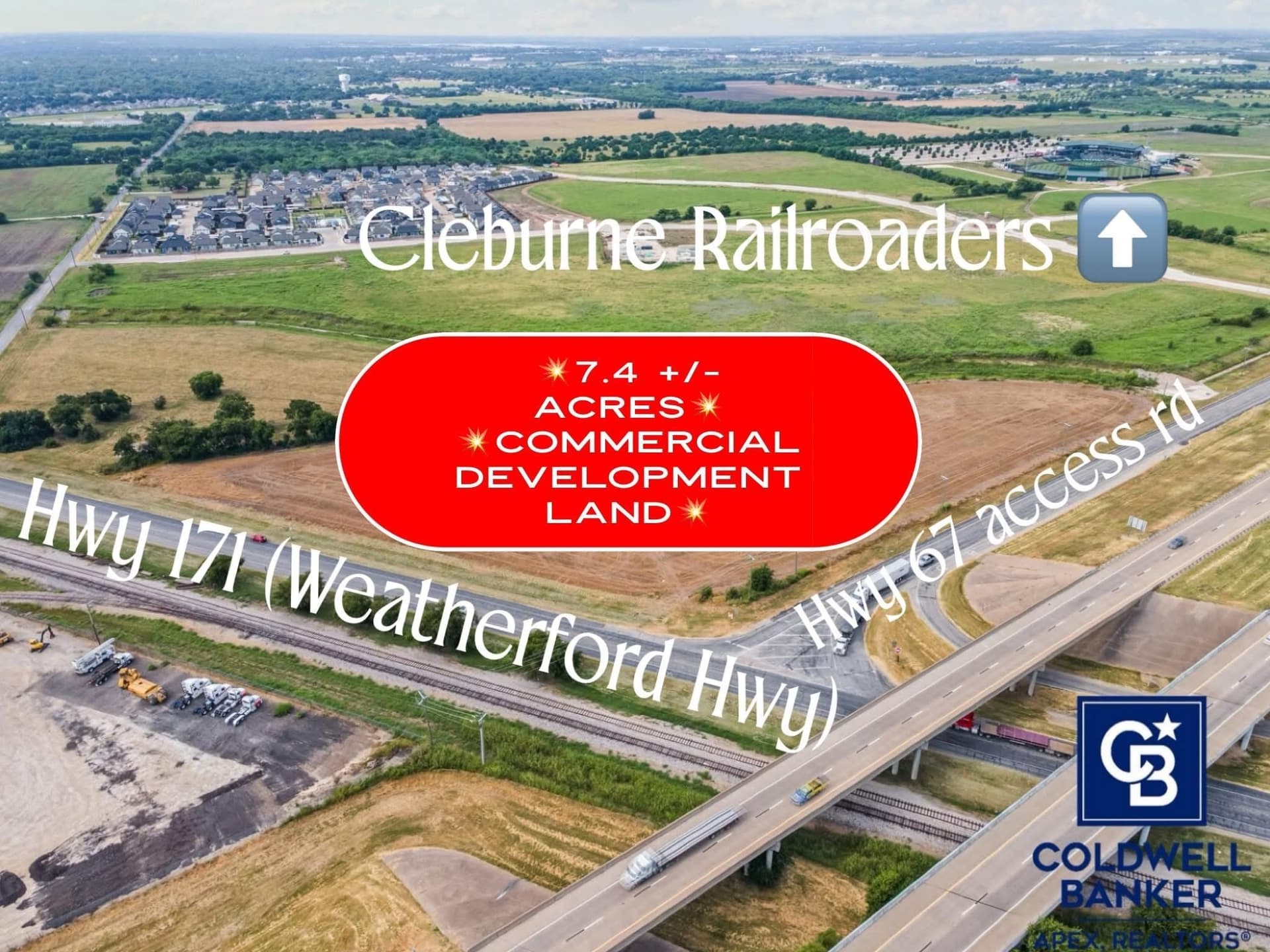 7.4 acres in Johnson County