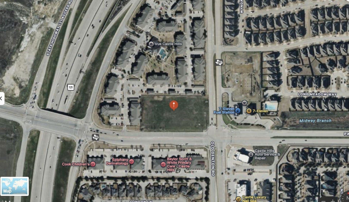 2.97 acres in Denton County