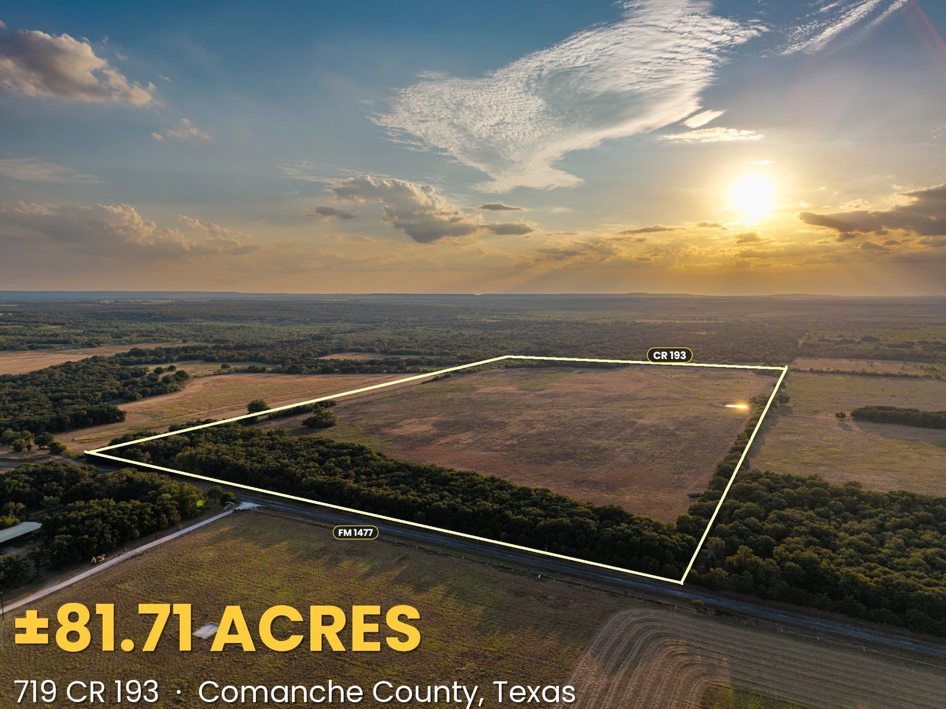80.3 acres in Comanche County