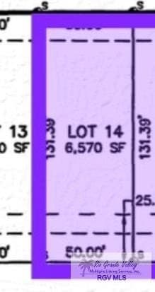 0.15 acres in CAMERON County
