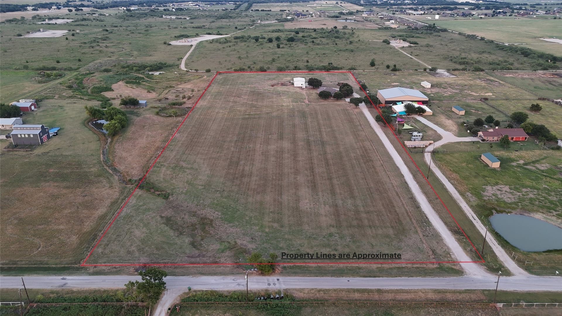 10 acres in Denton County