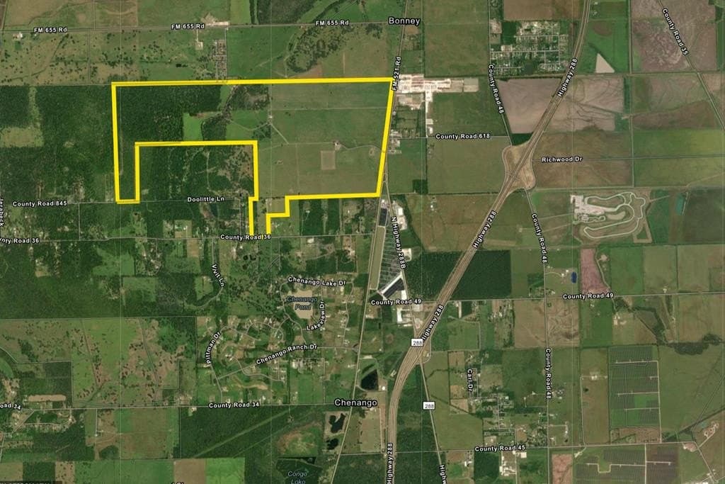 1,292.76 acres in Rosharon County