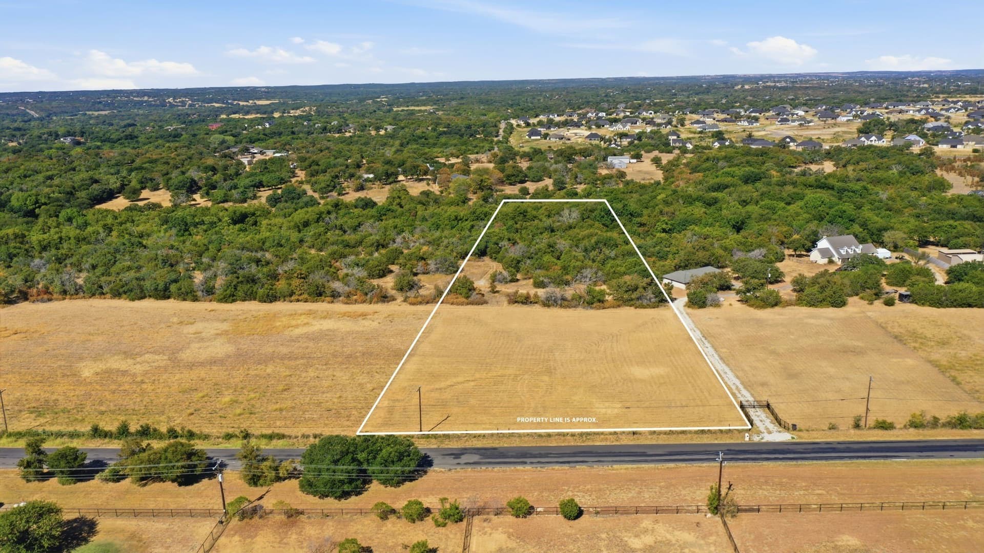 5.08 acres in Parker County
