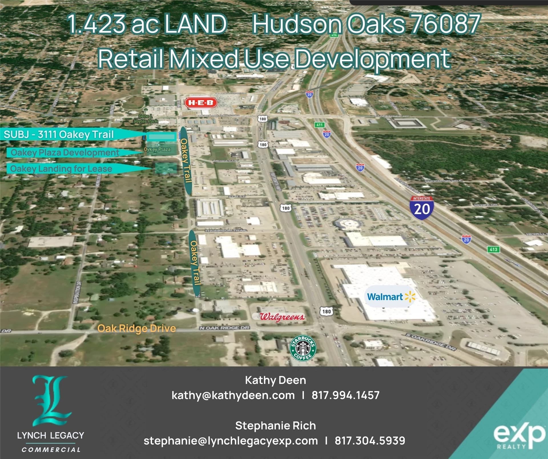 1.42 acres in Parker County