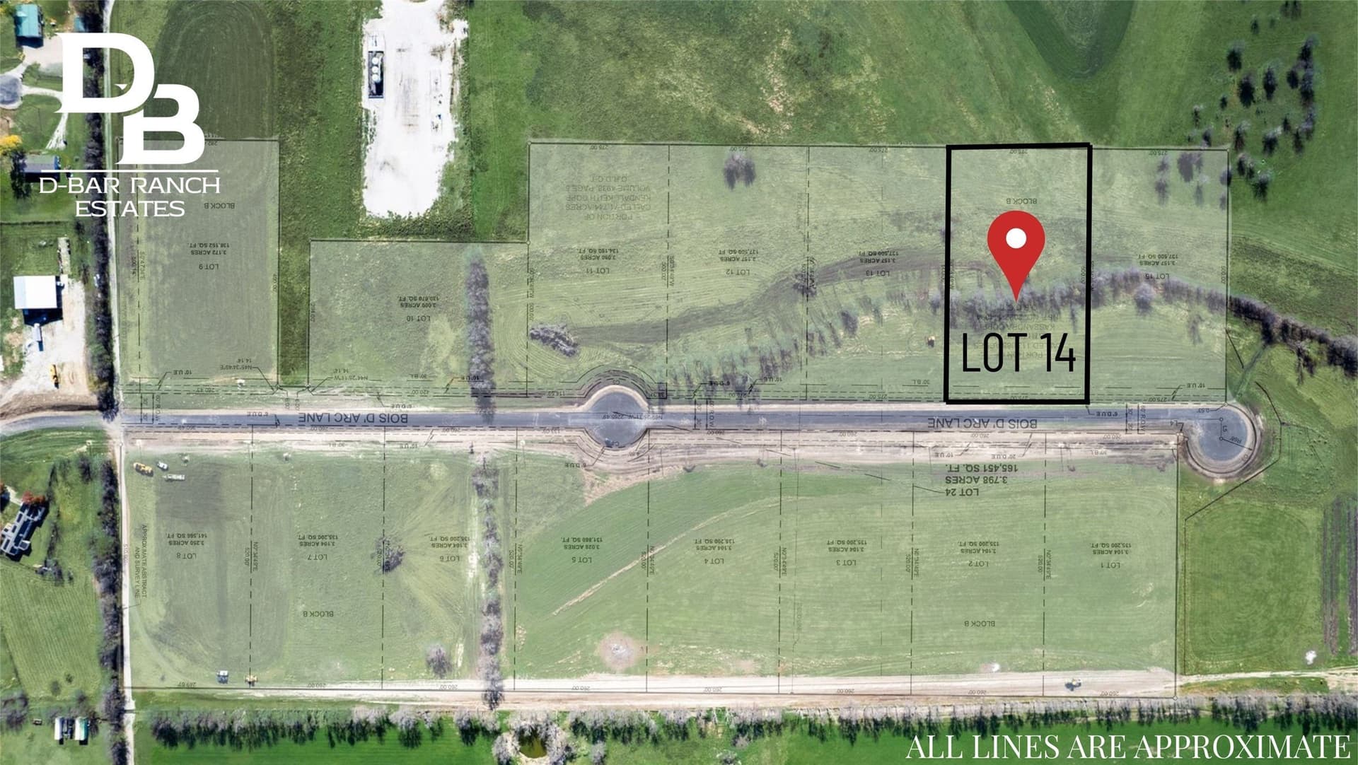 3.16 acres in Denton County