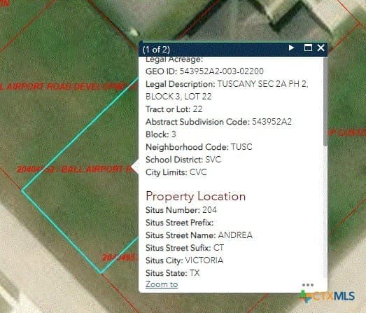 0.18 acres in Victoria County