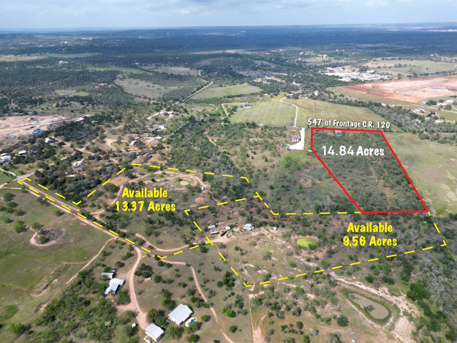 14.84 acres in Burnet County