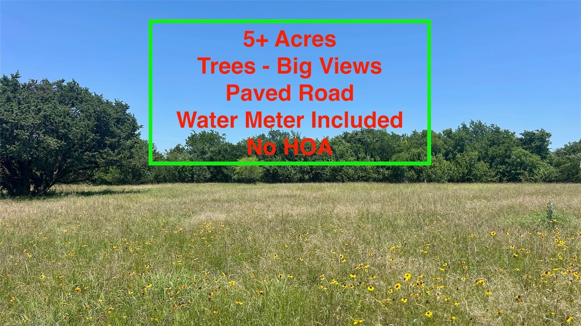 5.37 acres in Coryell County