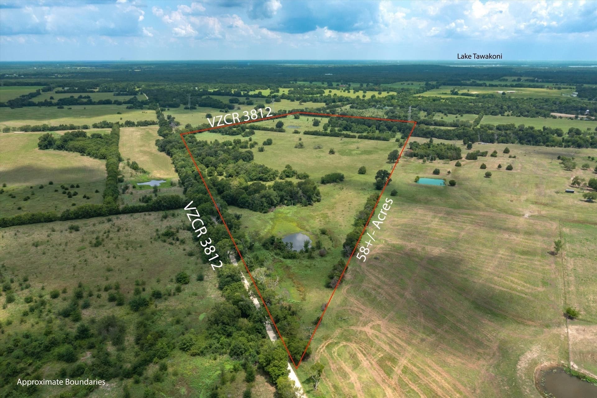 58 acres in Van Zandt County