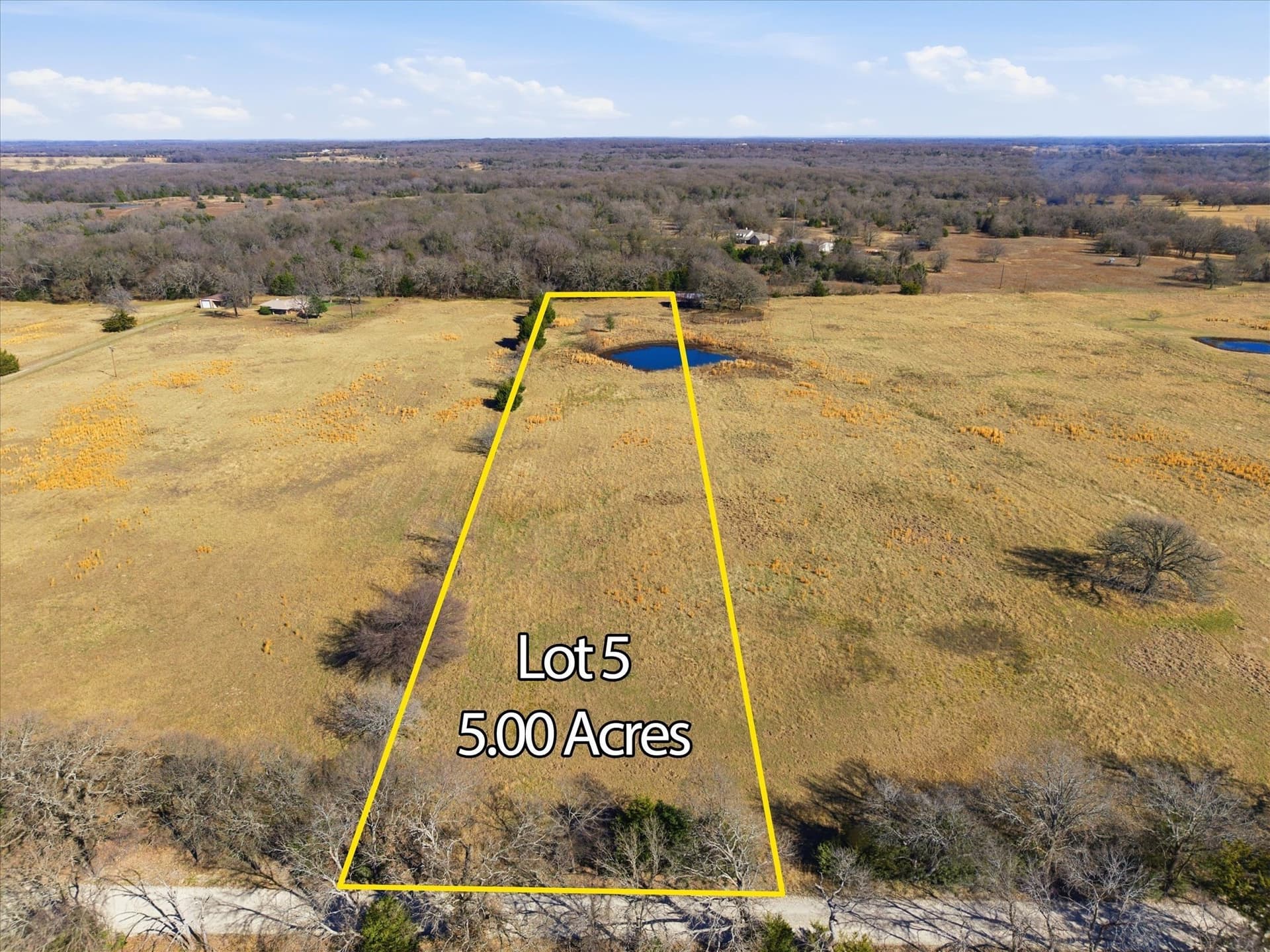 5 acres in Kaufman County