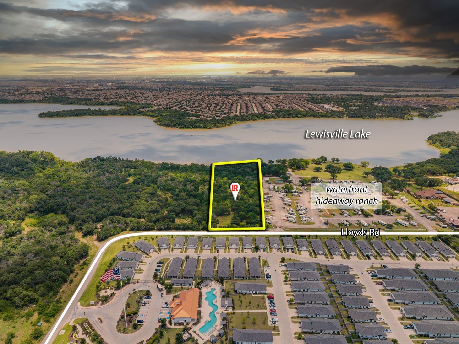 4.05 acres in Denton County