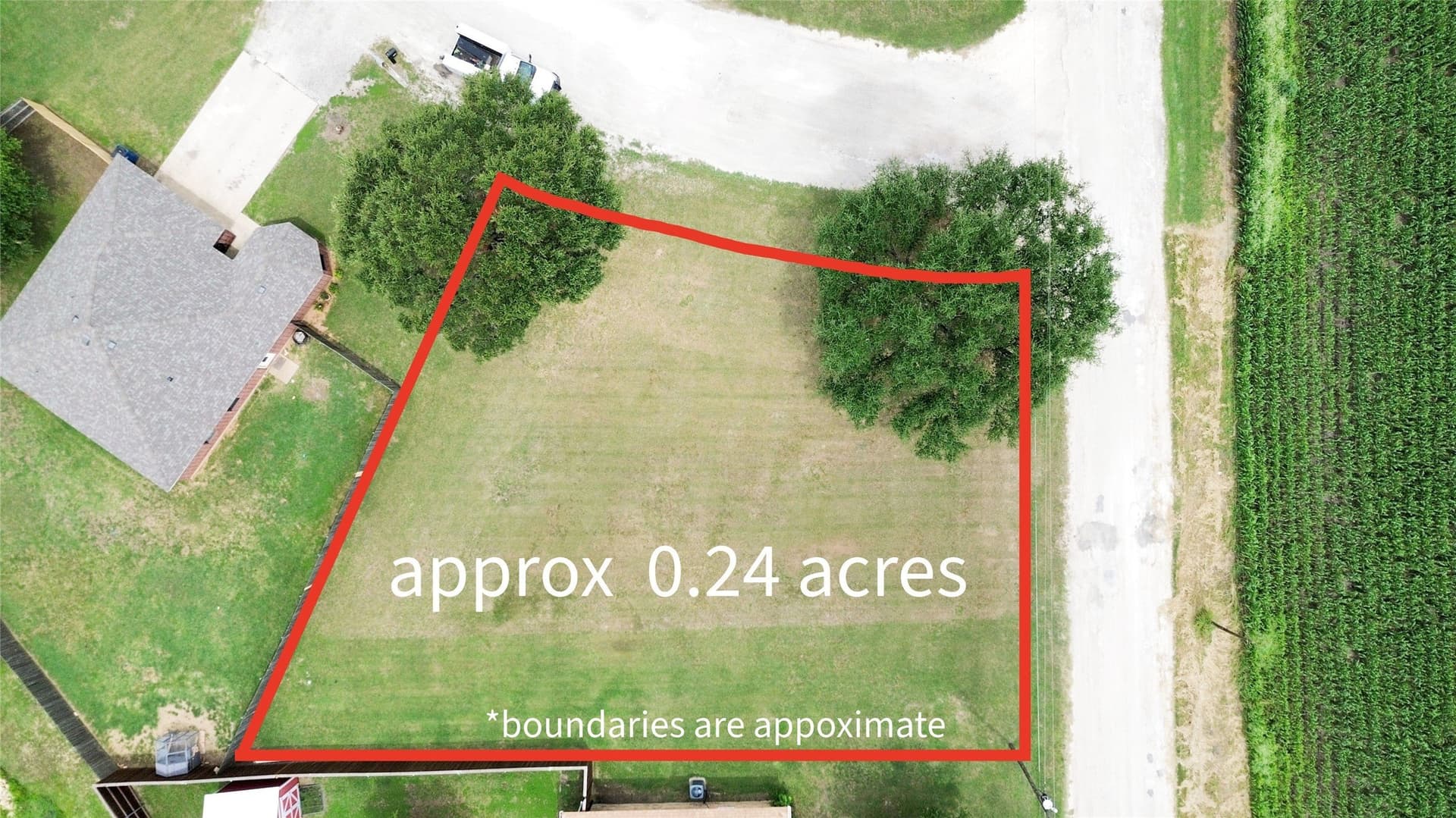 0.24 acres in Hill County